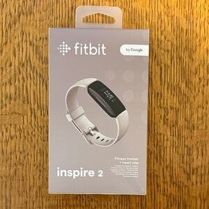Fitbit Inspire 2 Fitness Tracker - White Band